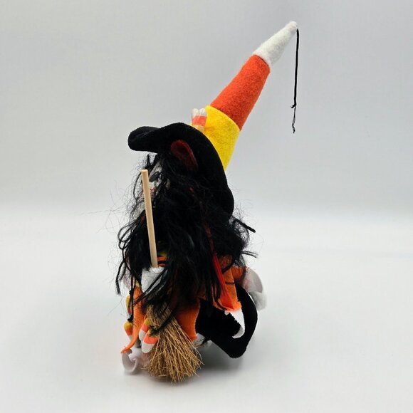 Annalee Candy Corn Witch Mouse Doll Halloween 2009 Retired Read - Picture 7 of 14
